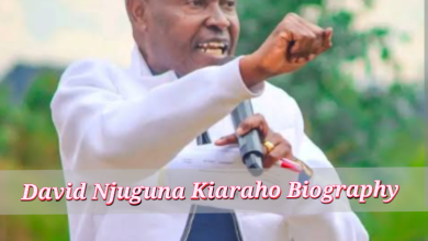 David Njuguna Kiaraho Biography