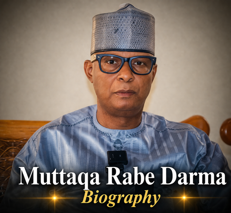 Muttaqa Rabe Darma Biography