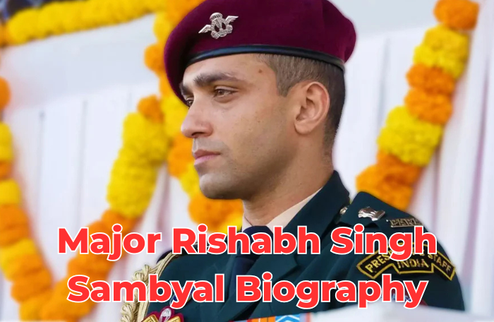 Major Rishabh Singh Sambyal Biography